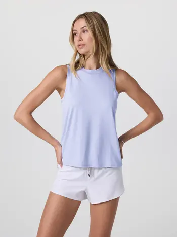 Vuori FEMMES ENERGY LONG TANK LAVENDER MIST HEATHER