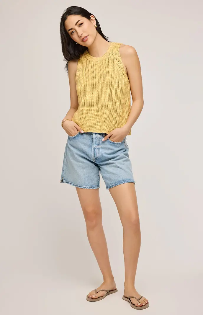 Gentle fawn ANDREA KNIT TANK SUNSHINE