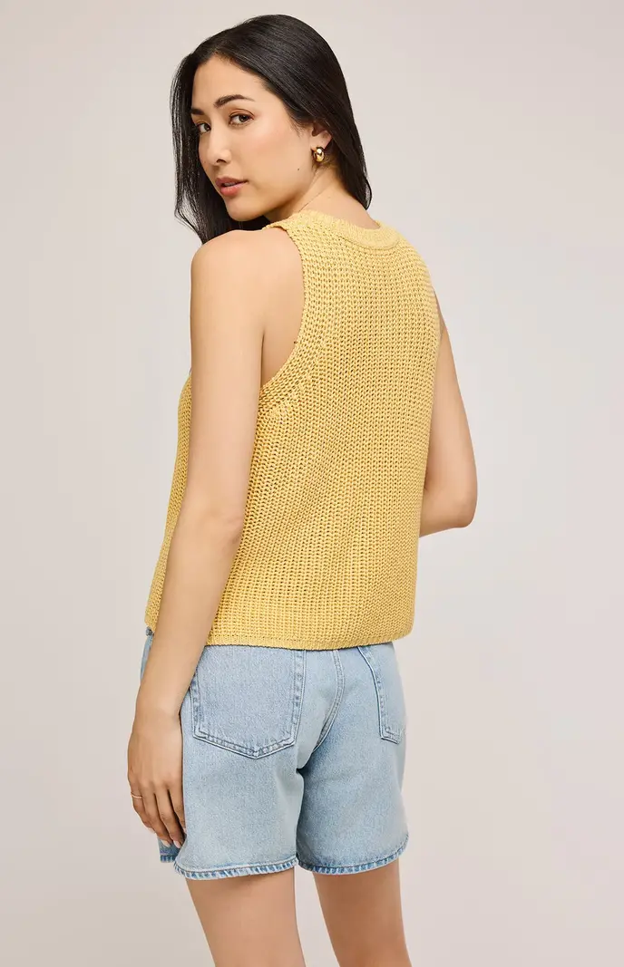 Gentle fawn ANDREA KNIT TANK SUNSHINE