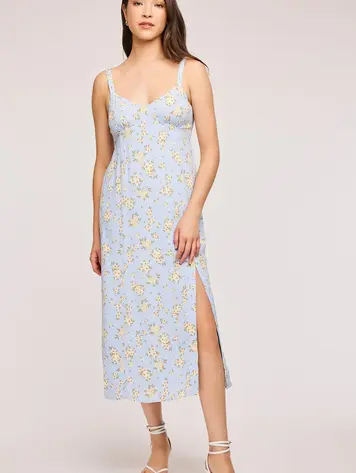 Gentle fawn LYSANDRA MIDI DRESS SKY FLORAL