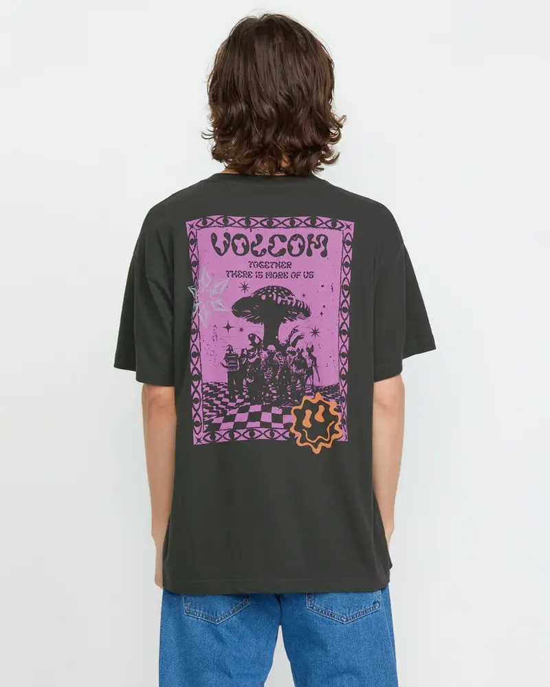 Volcom HOMMES FA F RYGALSKI T-SHIRT STEALTH