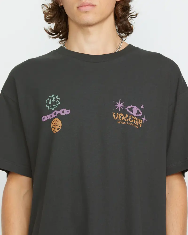 Volcom HOMMES FA F RYGALSKI T-SHIRT STEALTH