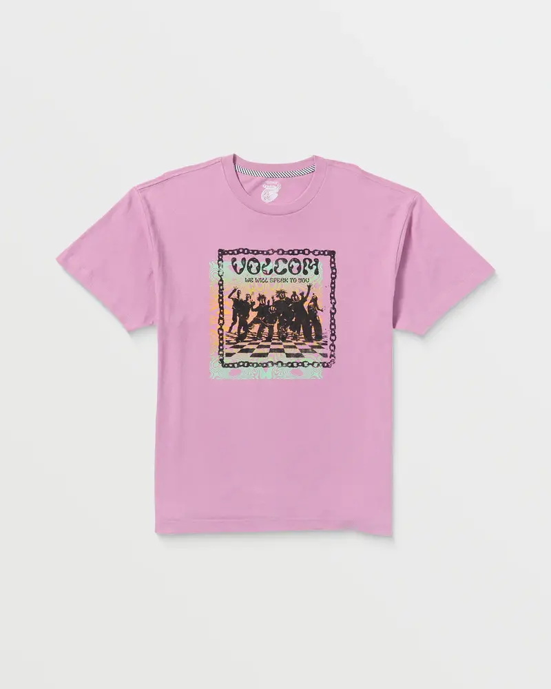 Volcom MEN'S FA FILIP RYGALSKI T-SHIRT STEEL PURPLE