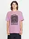 Volcom HOMMES FLOW MACHINE SHORT SLEEVE TEE STEEL PURPLE