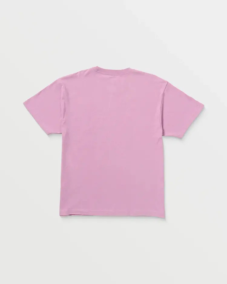 Volcom MEN'S FLOW MACHINE SHORT SLEEVE TEE STEEL PURPLE