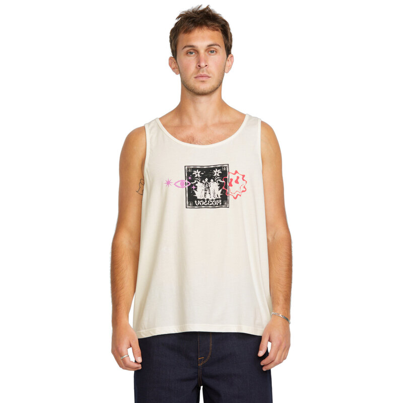 Volcom MEN'S FA F RYGALSKI TANK TOP OFF WHITE