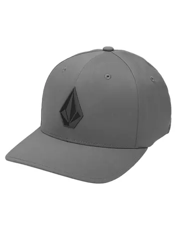 Volcom HOMMES STONE TECH FLEXFIT DELTA HAT PEWTER