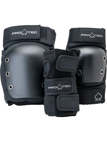 Pro-tec STREET GEAR 3PACK ADULT PAD SET BLACK