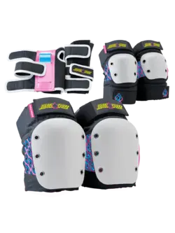 Pro-tec YOUTH STREET GEAR 3PACK PAD SET SANTA CRUZ
