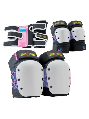 Pro-tec YOUTH STREET GEAR 3PACK PAD SET SANTA CRUZ