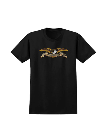 Anti hero MEN'S EAGLE SHORT SLEEVE TEE BLACK/BLACK MULTICOLOR