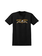 Anti hero HOMMES EAGLE SHORT SLEEVE T-SHIRT BLACK/BLACK MULTICOLOR