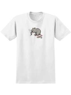 Real HOMMES STREET CLEANER T-SHIRT WHITE/MULTICOLOR