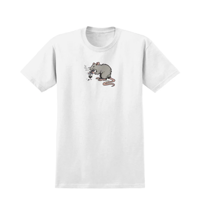 Real HOMMES STREET CLEANER T-SHIRT WHITE/MULTICOLOR