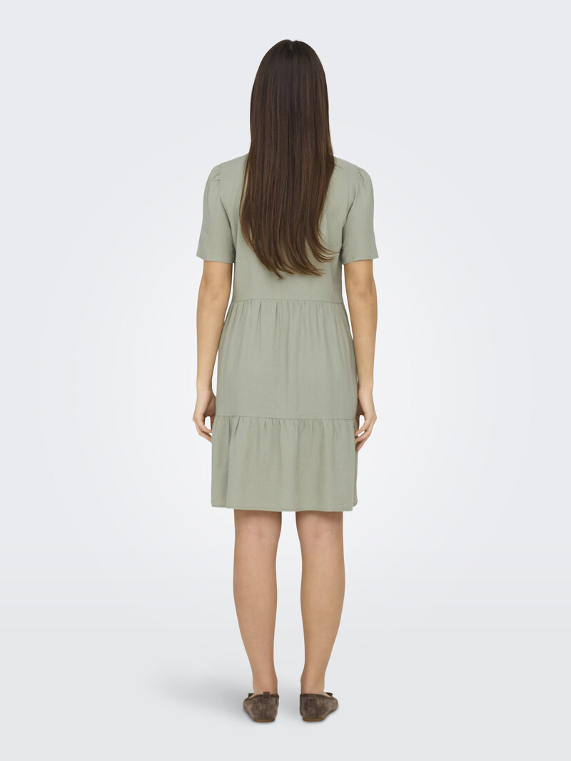 Only TIRI-CARO SHORT DRESS TEA