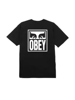 Obey MEN'S OBEY EYES ICON 2 CLASSIC T-SHIRT BLACK