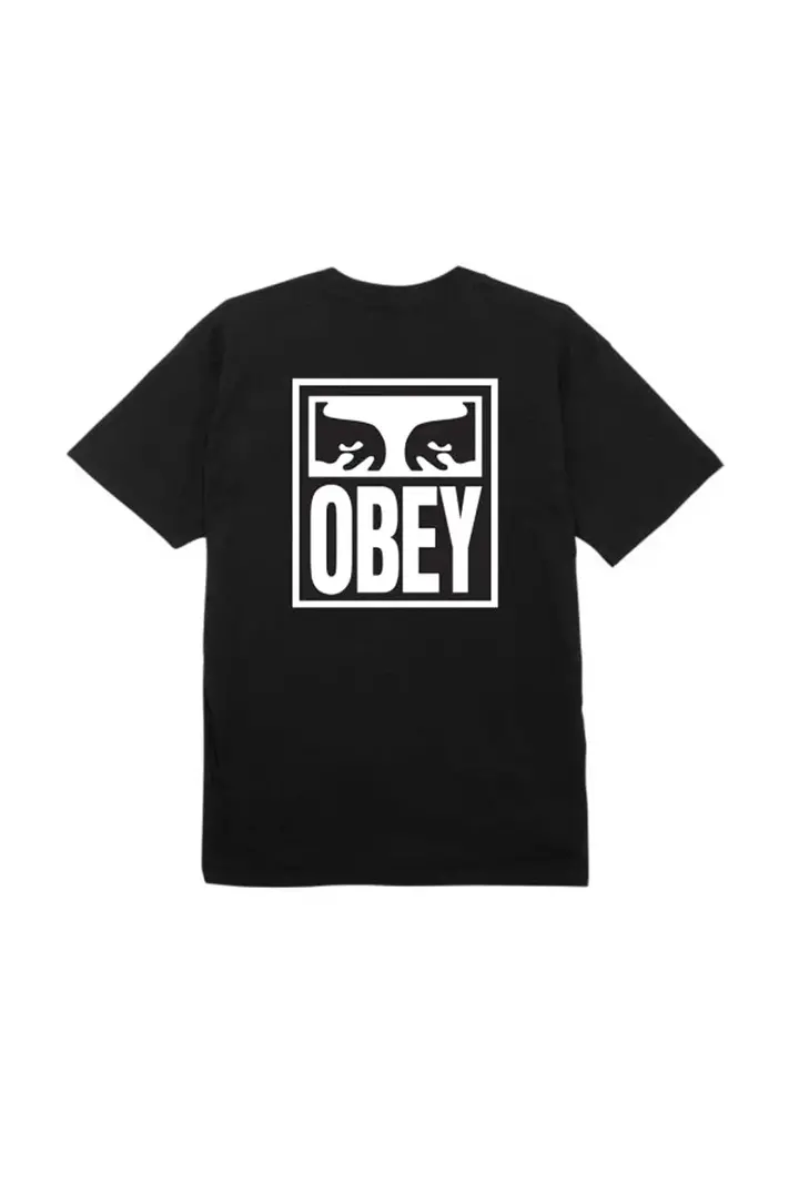 Obey HOMMES OBEY EYES ICON 2 CLASSIC T-SHIRT BLACK