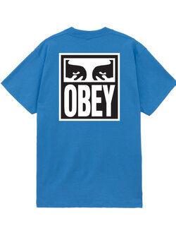 Obey HOMMES OBEY EYES ICON 2 CLASSIC-T-SHIRT AZURE BLUE
