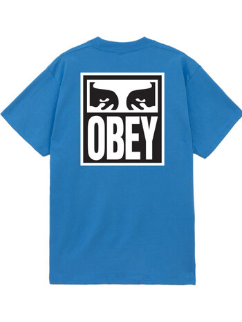 Obey HOMMES OBEY EYES ICON 2 CLASSIC-T-SHIRT AZURE BLUE