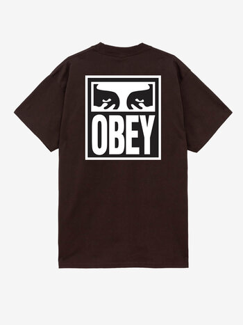 Obey HOMMES OBEY EYES ICON 2 CLASSIC T-SHIRT JAVA BROWN