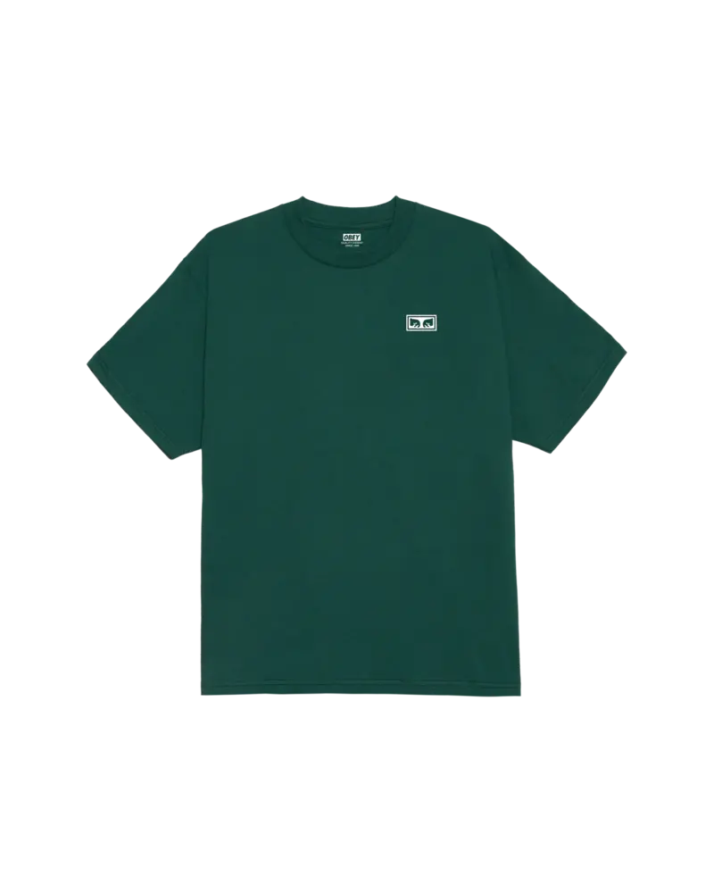 Obey MEN'S OBEY EYES 3 CLASSIC T-SHIRT RAIN FOREST