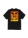 Obey HOMMES OBEY ICON STENCIL FLAME CLASSIC T-SHIRT BLACK