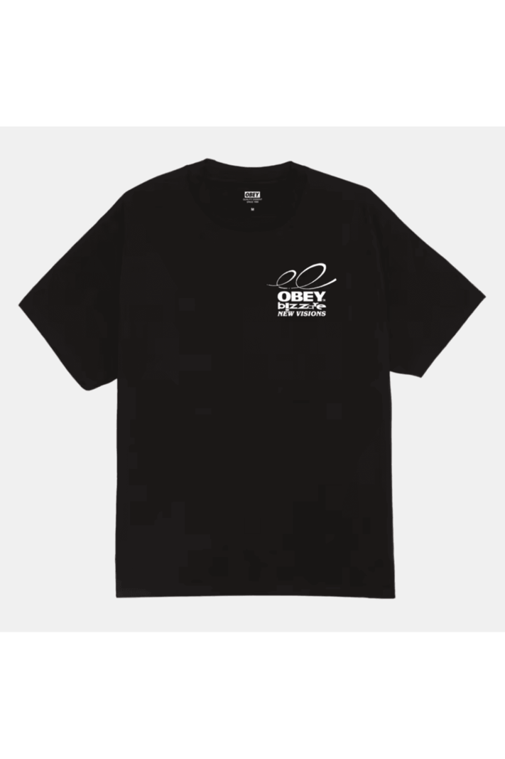 Obey MEN'S OBEY BIZZARE NEW VISIONS T-SHIRT BLACK
