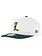 LOVIAH MEN'S BIG L GOLFER NEW ERA CAP WHITE/DARK GREEN