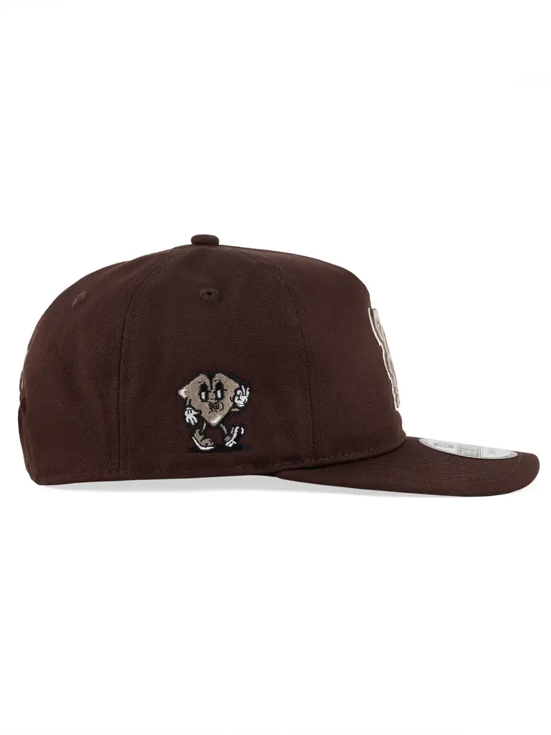 LOVIAH MEN'S BIG L GOLFER NEW ERA CAP BURNT WOOD