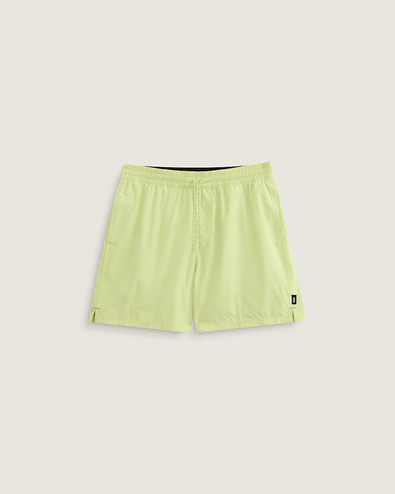 Vans HOMMES PRIMARY SOLID ELASTIC 17" SHORTS SHADOW LIME