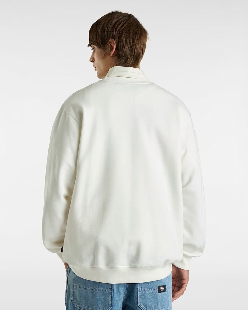 Vans MEN'S SPRAY ON LOOSE CREW SWEATSHIRT MARSHMALLOW