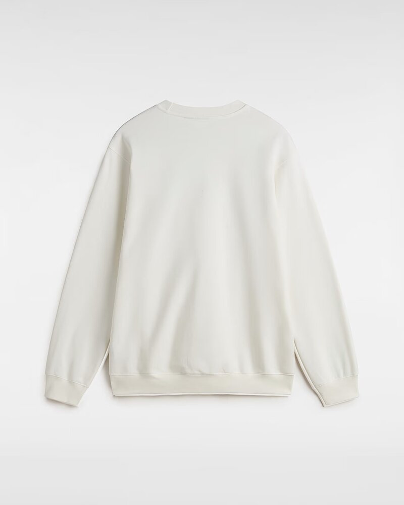 Vans MEN'S SPRAY ON LOOSE CREW SWEATSHIRT MARSHMALLOW