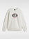 Vans MEN'S SPRAY ON LOOSE CREW SWEATSHIRT MARSHMALLOW