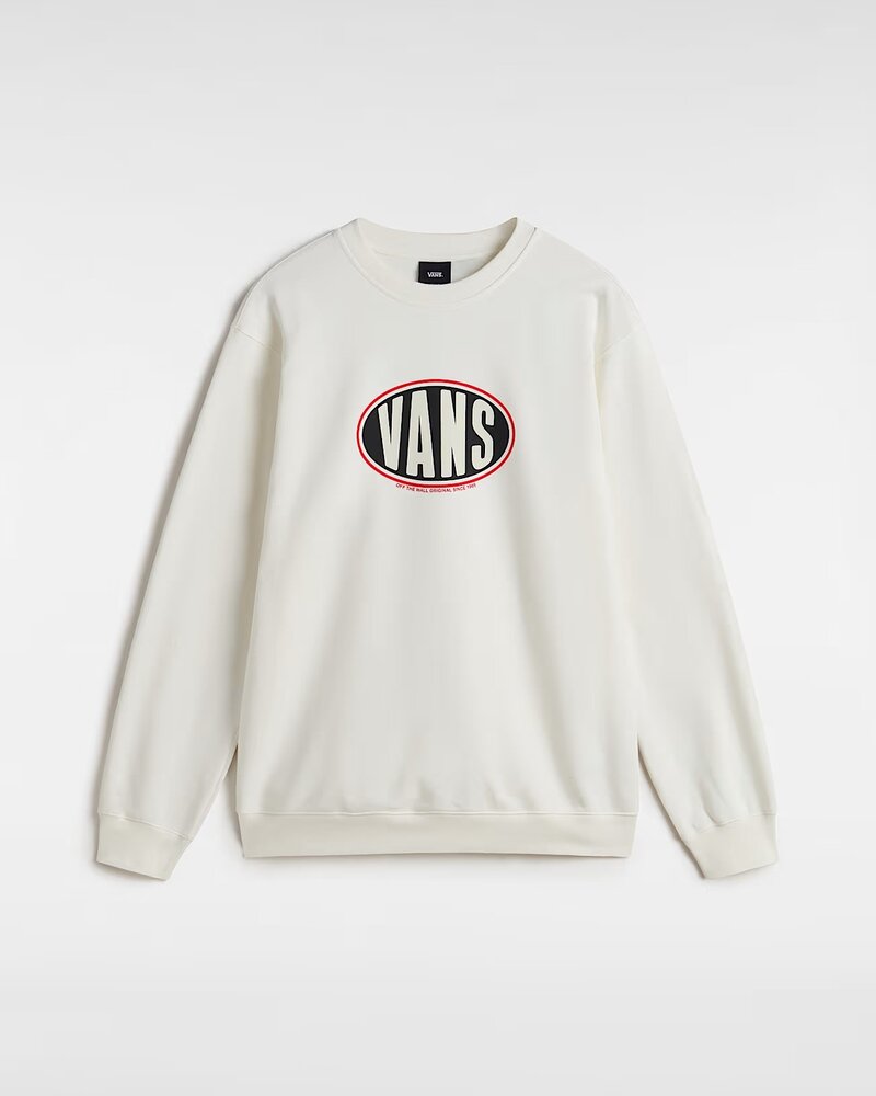 Vans MEN'S SPRAY ON LOOSE CREW SWEATSHIRT MARSHMALLOW