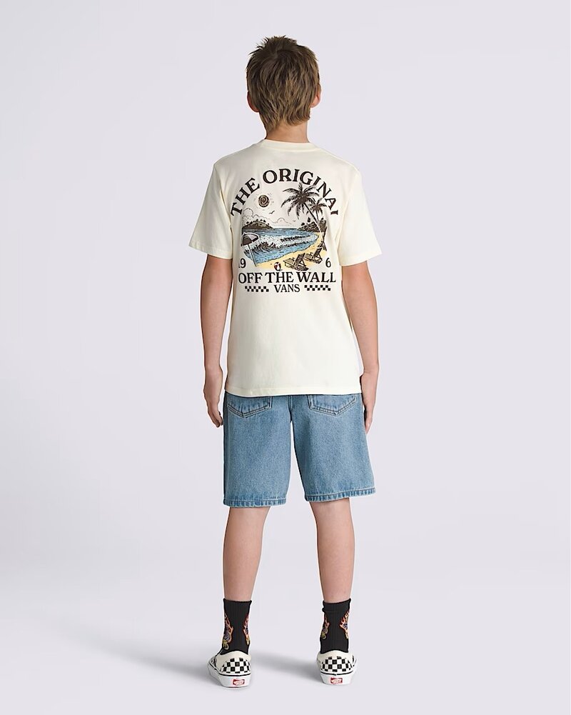 Vans HOMMES CHECK-5 BAGGY DENIM SHORTS STONEWASH BLUE