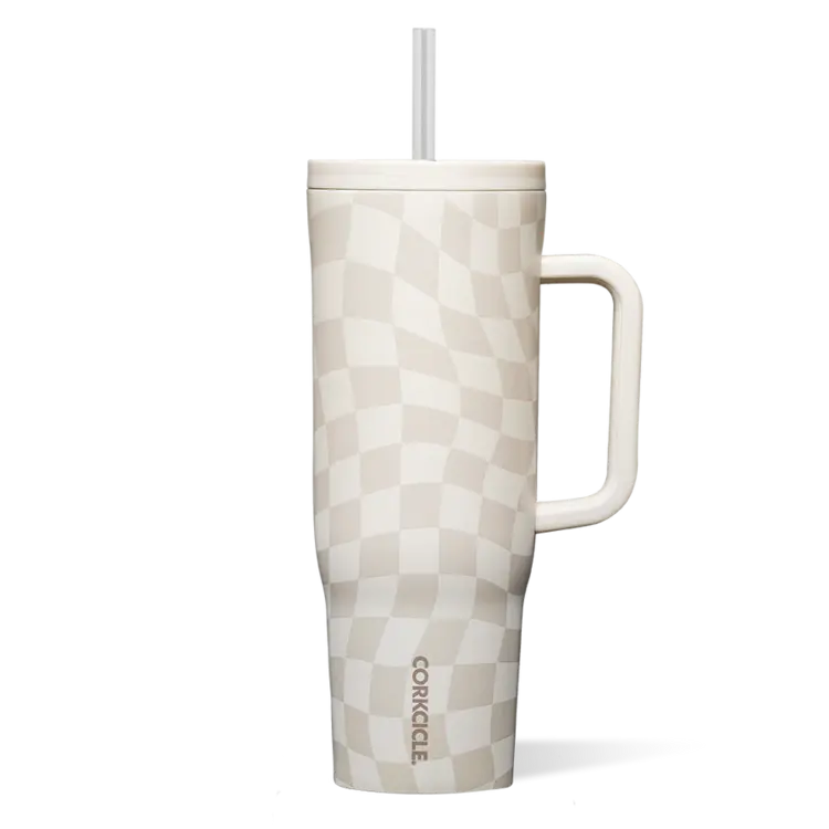Corkcicle CRUISER 40oz WAVY CHECKERBOARD