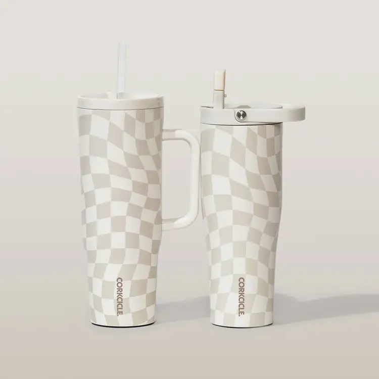 Corkcicle CRUISER 40oz WAVY CHECKERBOARD