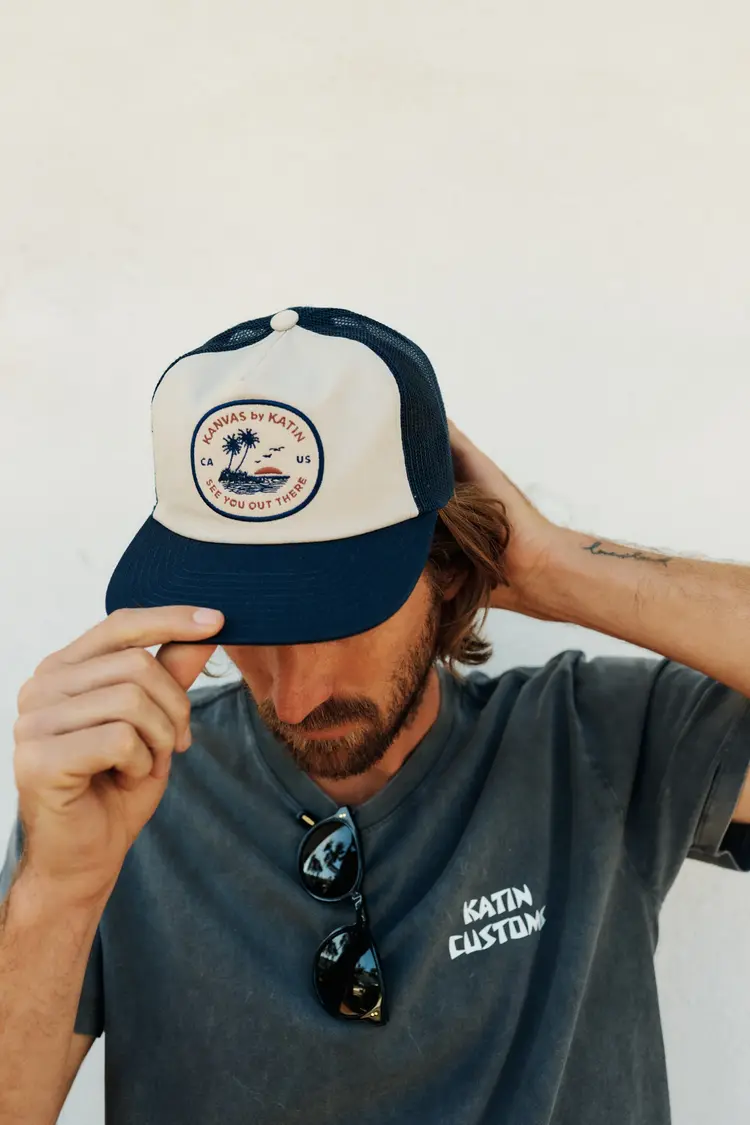 Katin HOMMES KEYS TRUCKER HAT NAVY