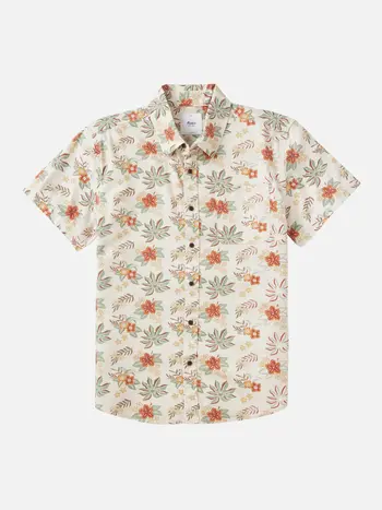 Katin HOMMES BENJI SHIRT SILVER BIRCH