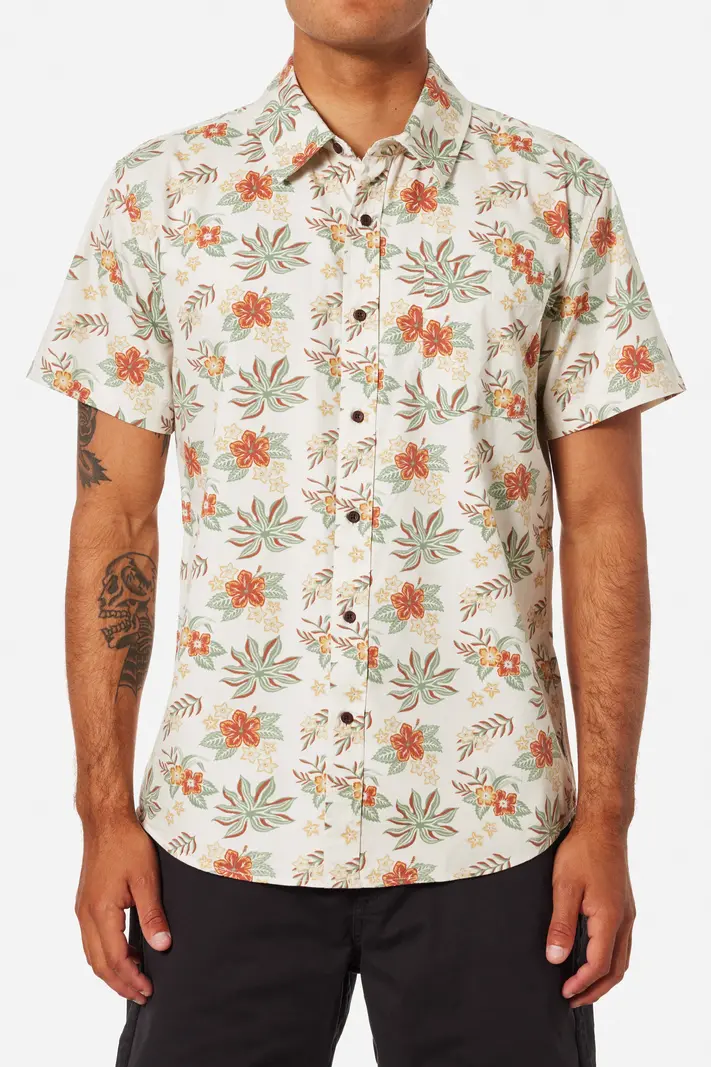 Katin MEN'S BENJI SHIRT SILVER BIRCH