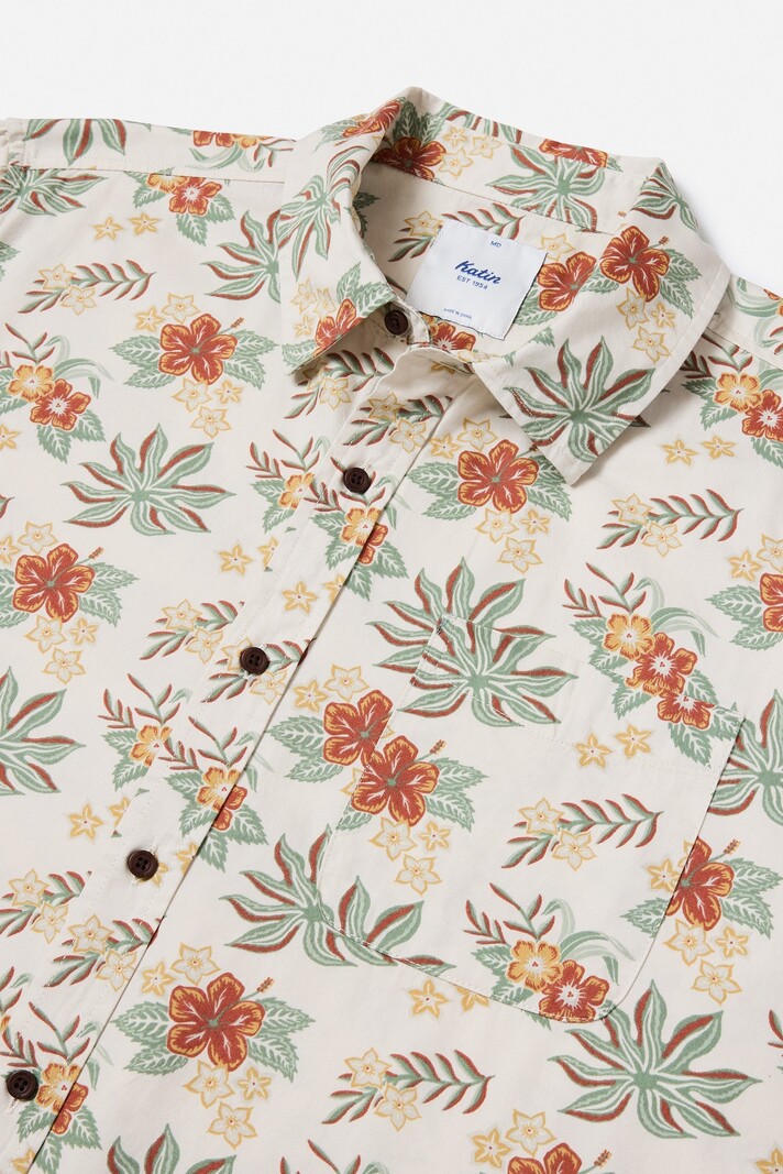 Katin MEN'S BENJI SHIRT SILVER BIRCH