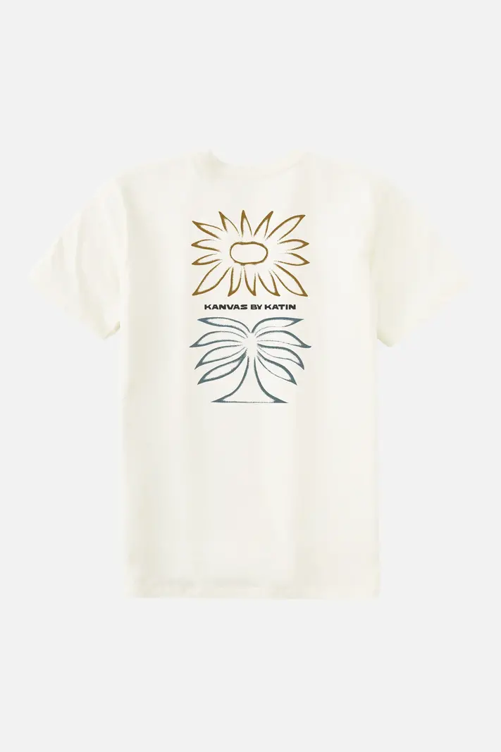 Katin MEN'S ANEMONE TEE VINTAGE WHITE