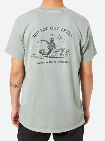 Katin MEN'S CAST OFF TEE ALOE PIGMENT DYE