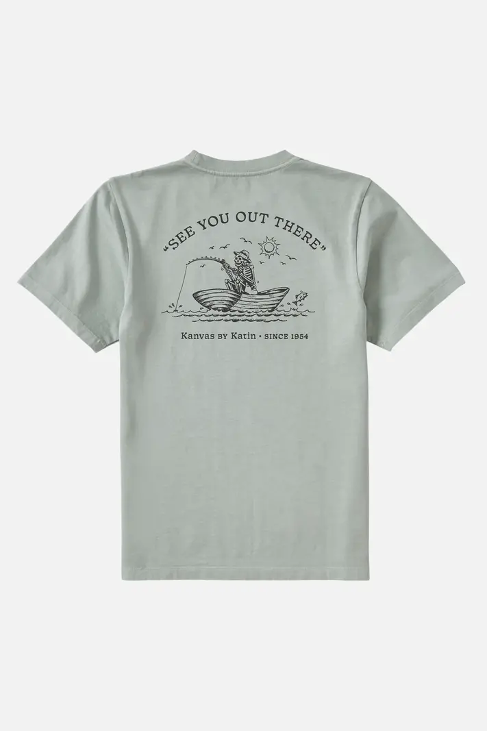 Katin HOMMES CAST OFF TEE ALOE PIGMENT DYE