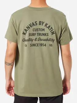 Katin HOMMES DURABILITY TEE SAGE
