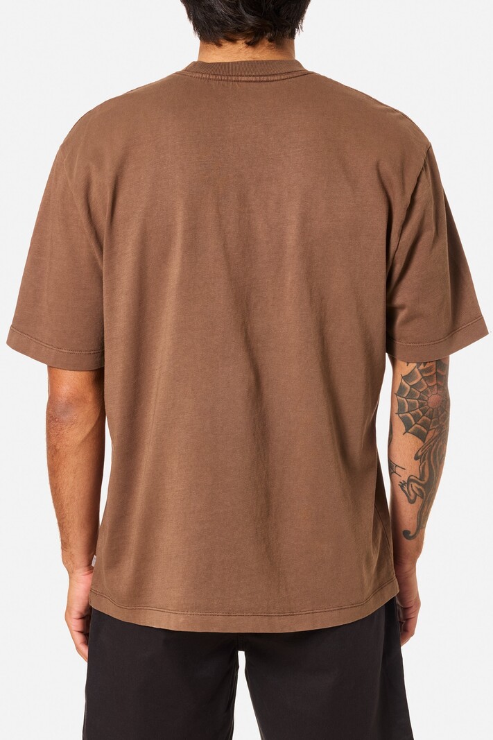 Katin HOMMES RELIC RELAXED TEE RAIN DRUM PIGMENT DYE