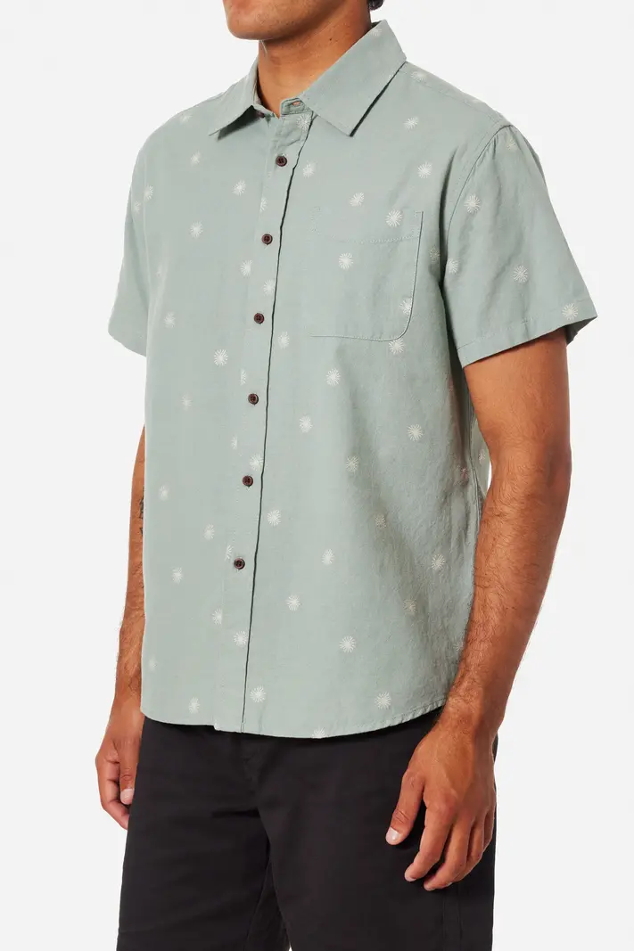 Katin MEN'S SHINE SHIRT ALOE GREEN