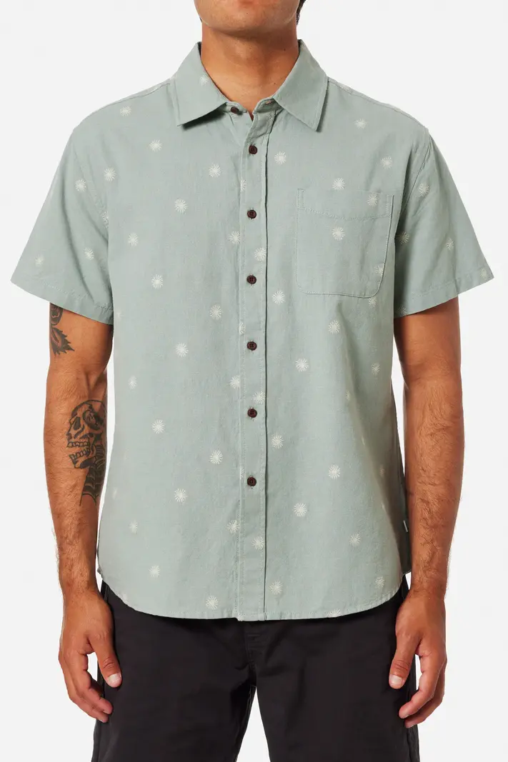 Katin MEN'S SHINE SHIRT ALOE GREEN