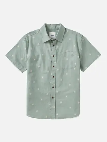 Katin HOMMES SHINE SHIRT ALOE GREEN