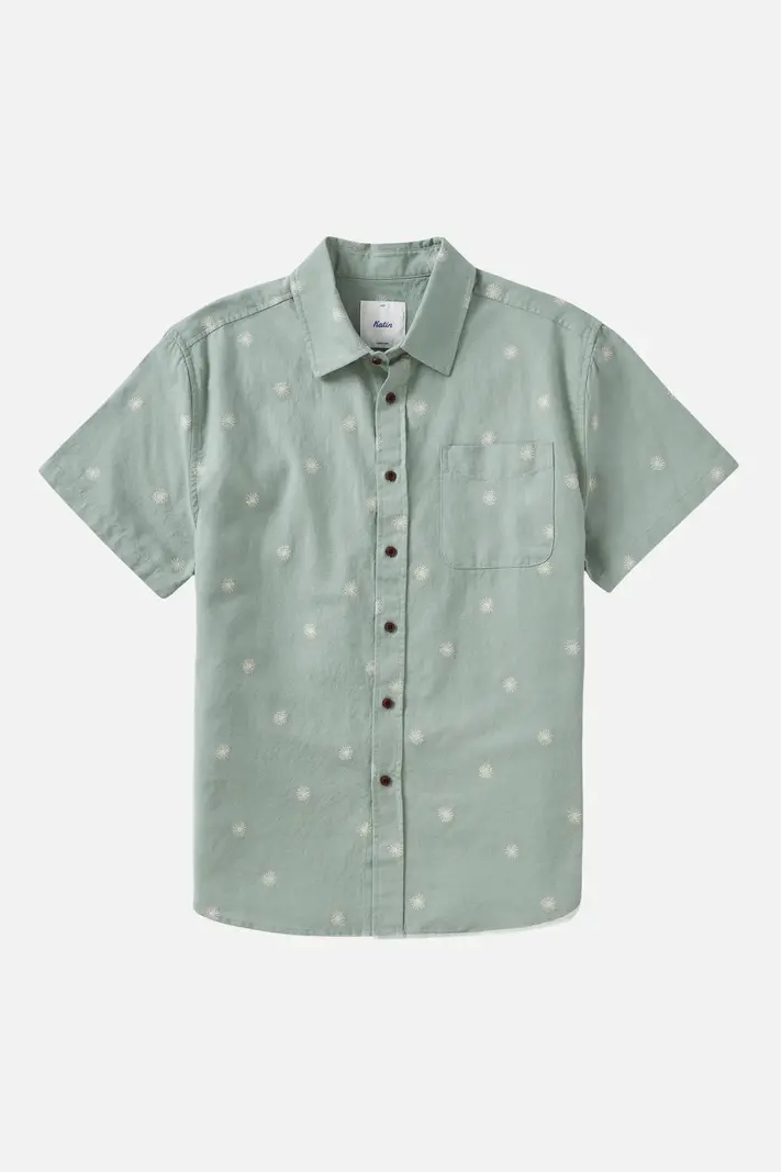 Katin MEN'S SHINE SHIRT ALOE GREEN